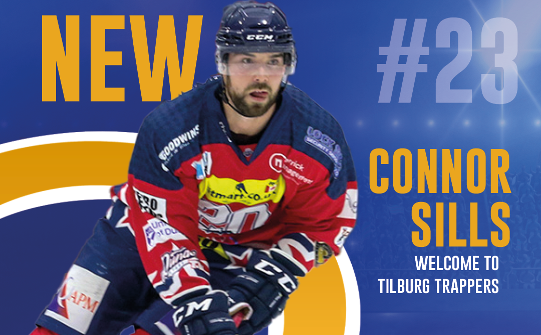 CONNOR SILLS DERDE VERSTERKING TILBURG TRAPPERS