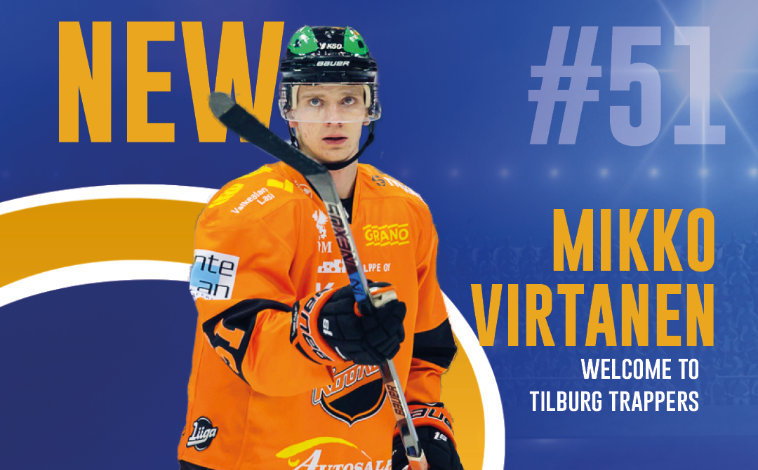 TILBURG TRAPPERS TREKT MIKKO VIRTANEN AAN