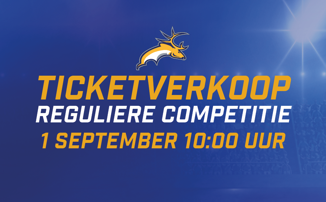 TICKETVERKOOP REGULIERE COMPETITIE BIJNA VAN START!