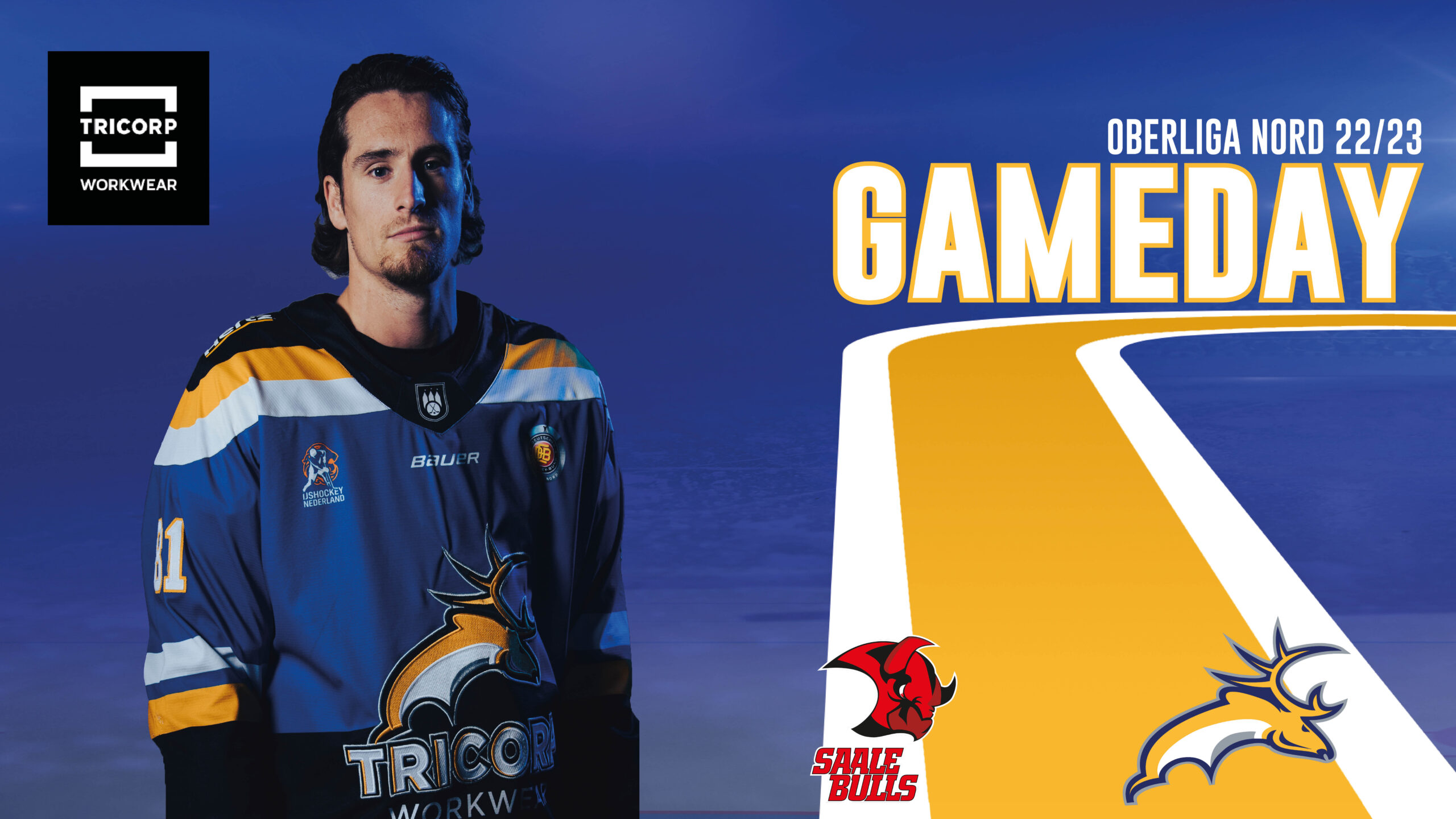 GAMEDAY: Saale Bulls Halle vs. Tilburg Trappers