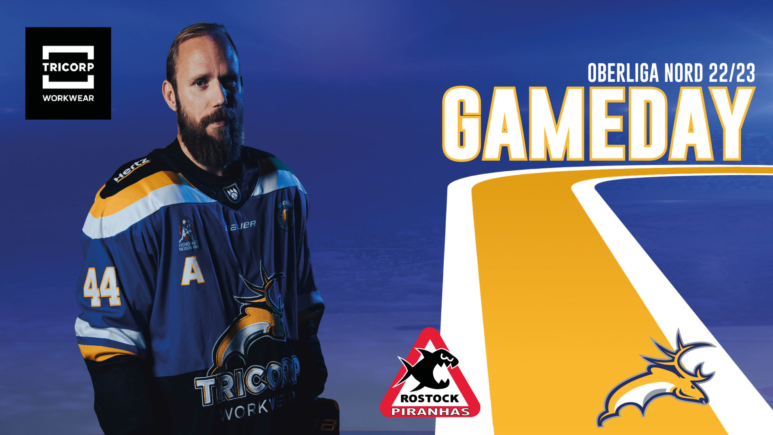 GAMEDAY: Rostock Piranhas vs. Tilburg Trappers