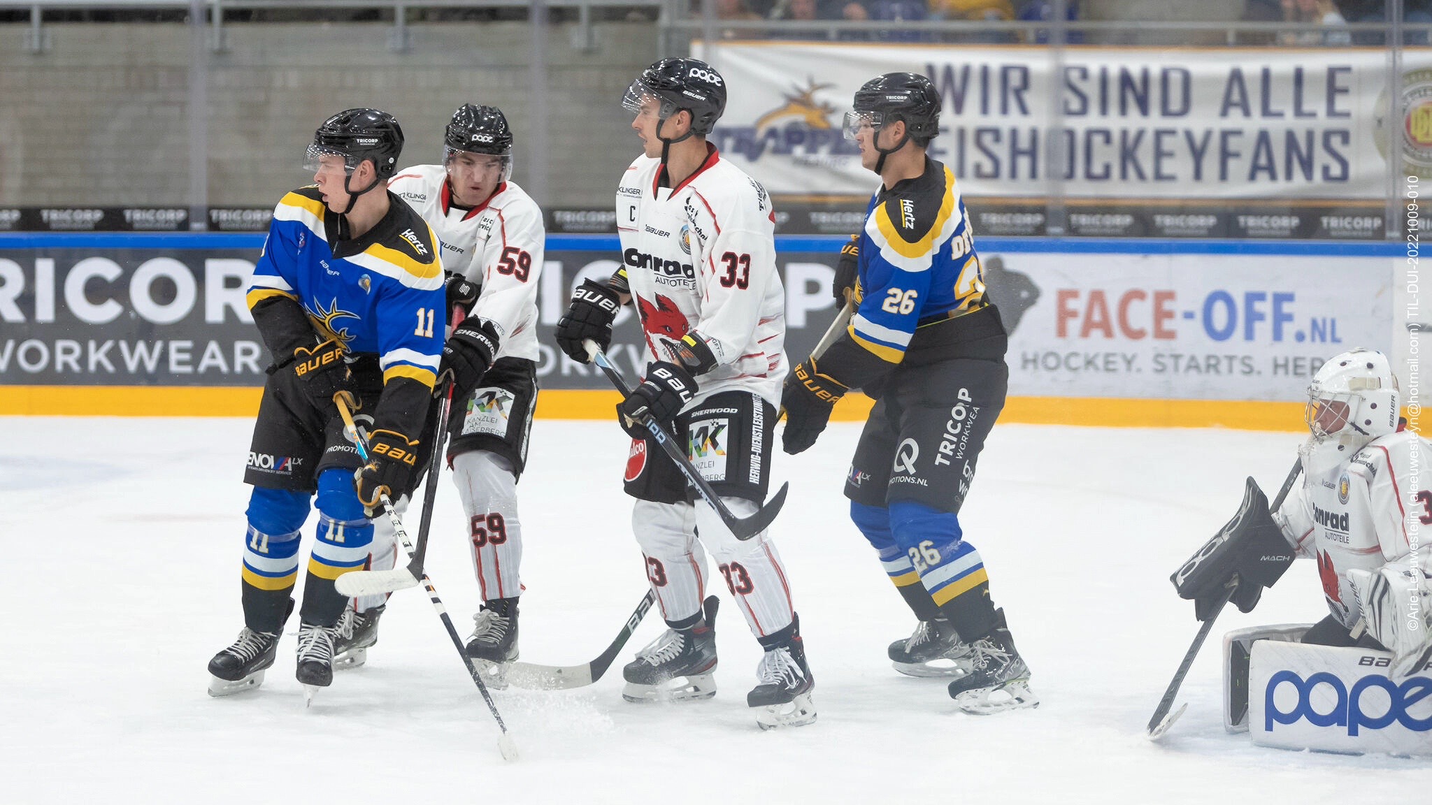 Tilburg Trappers vs. EV Duisburg – Die Füchse (8-4)