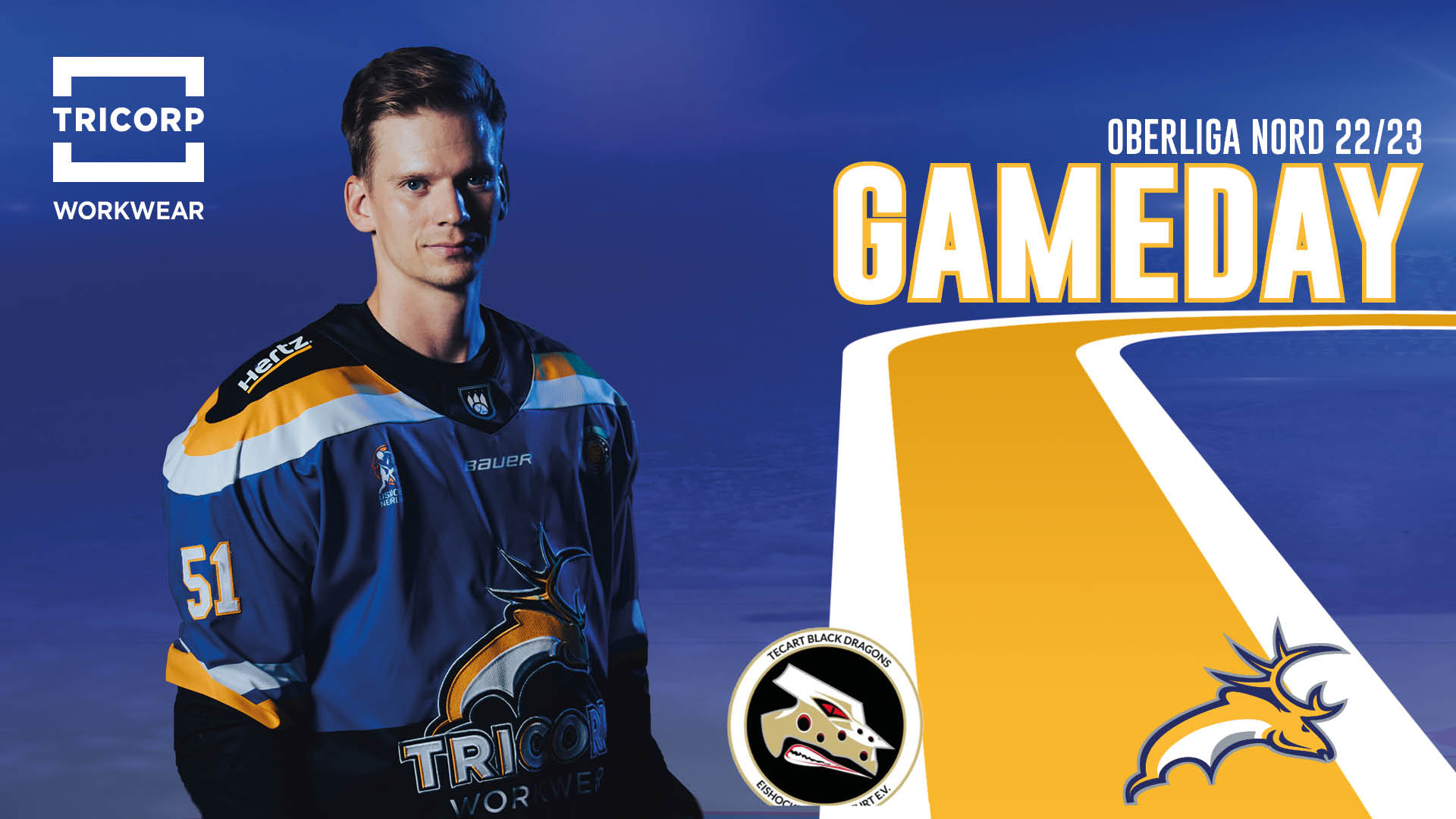 GAMEDAY: TecArt Black Dragons vs. Tilburg Trappers