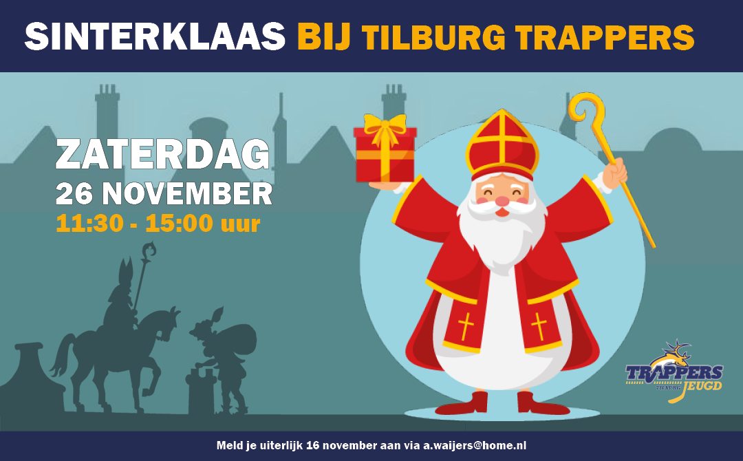 Sinterklaas bij Tilburg Trappers