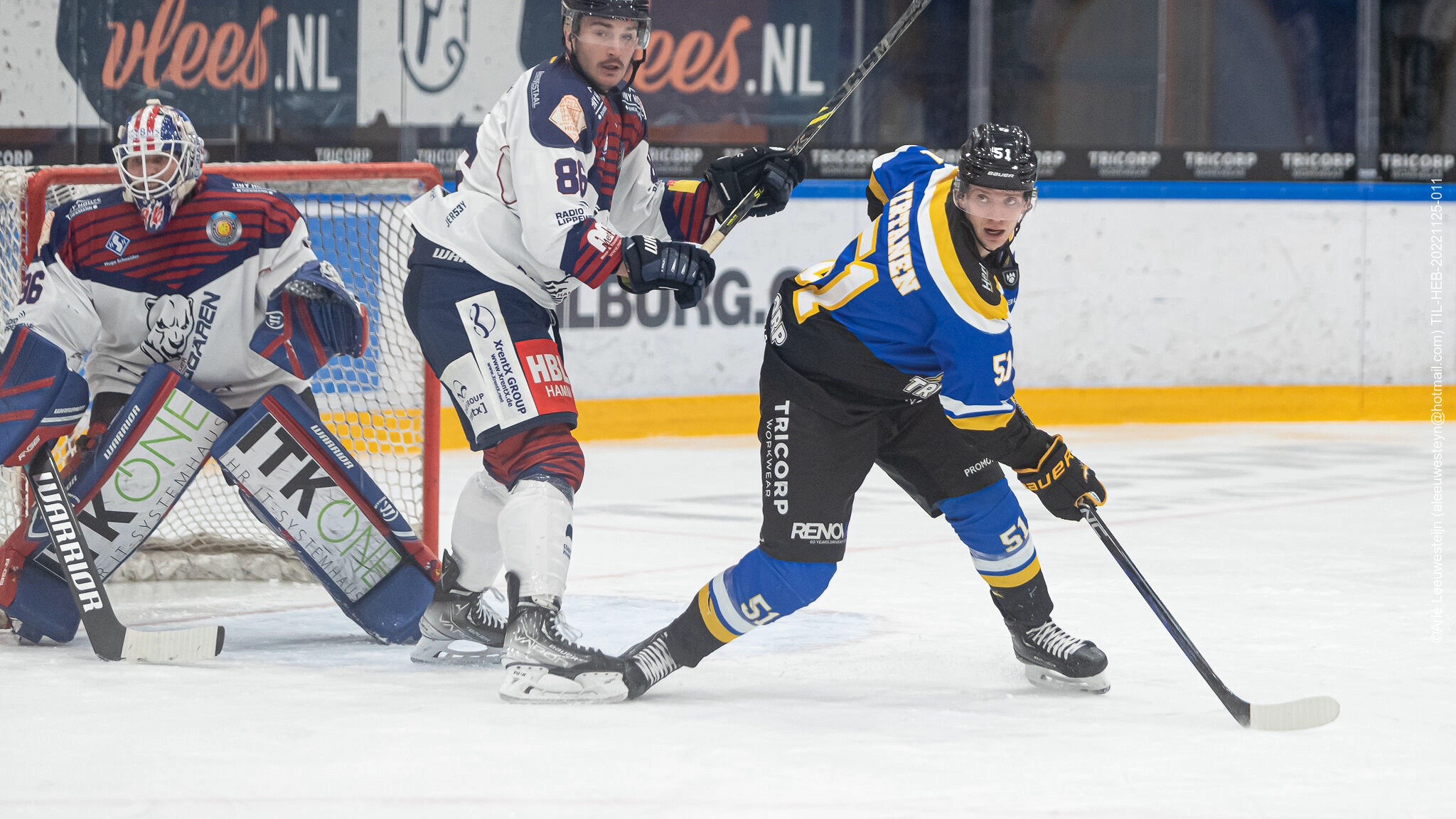 Tilburg Trappers vs Hammer Eisbären (4-2)