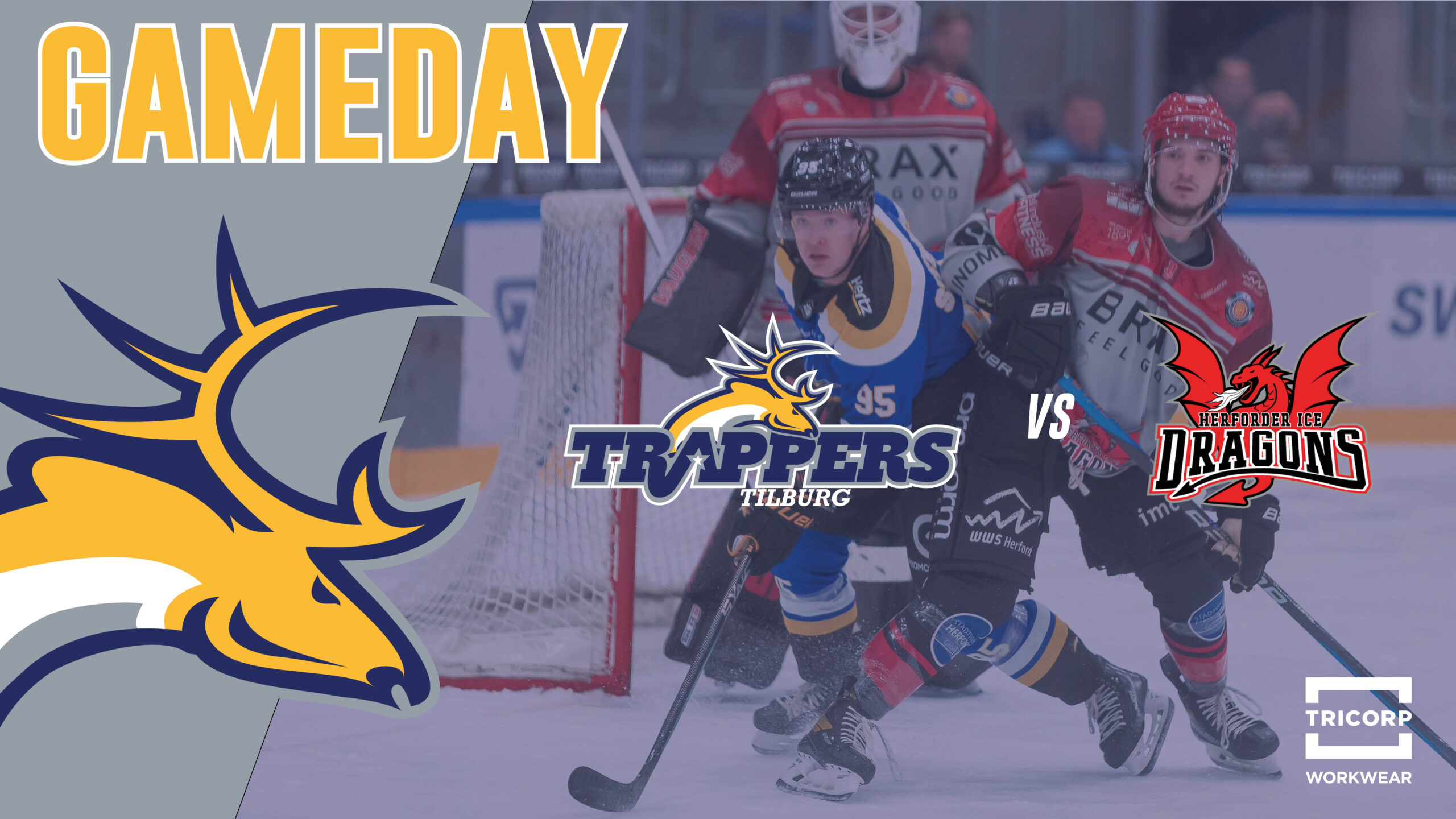 GAMEDAY: Tilburg Trappers vs. Herforder EV