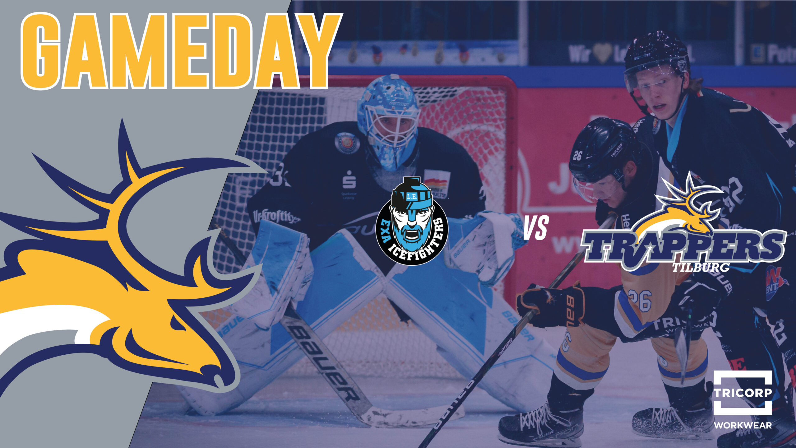 GAMEDAY: EXA Icefighters Leipzig vs. Tilburg Trappers