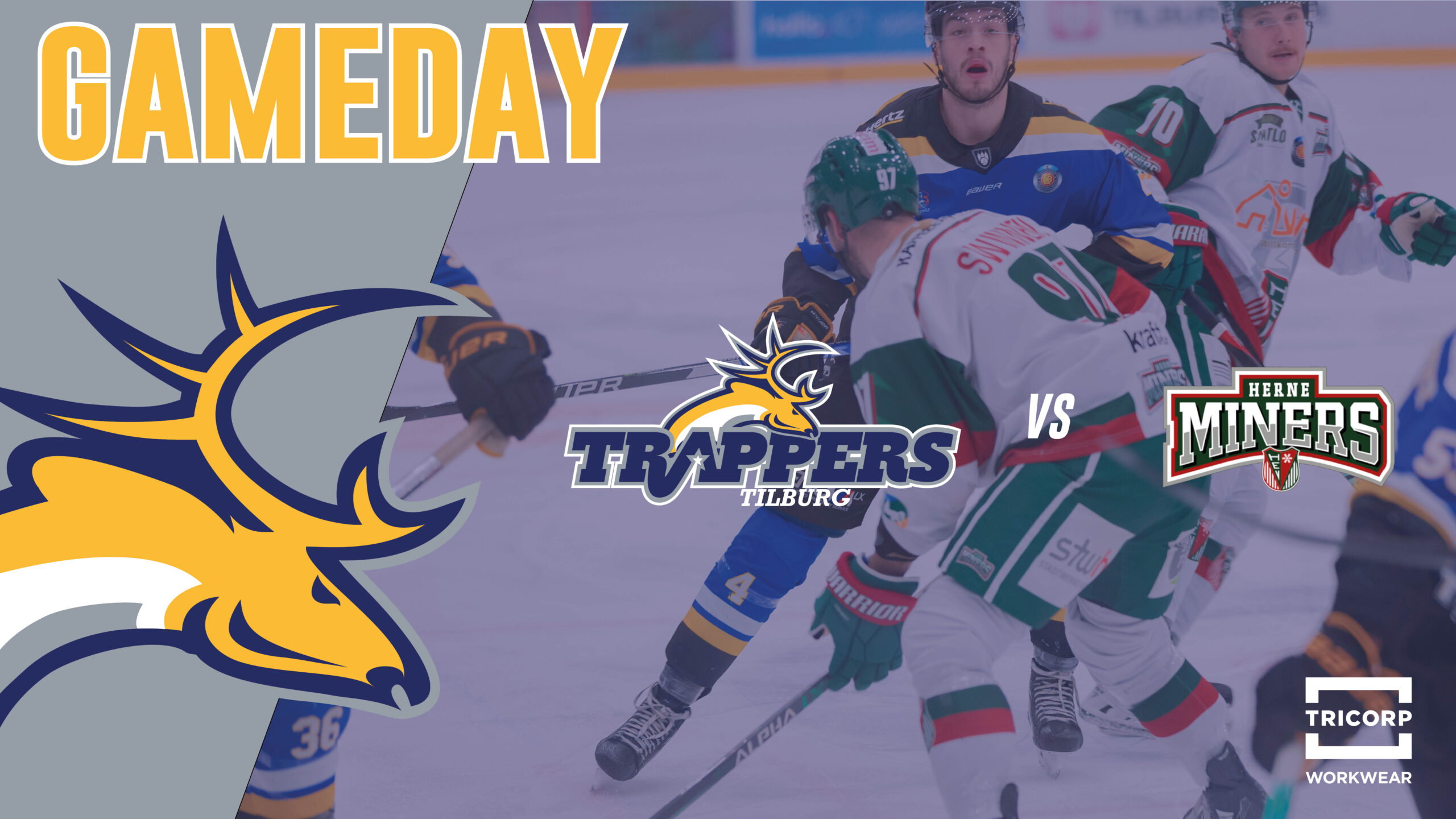 GAMEDAY: Tilburg Trappers vs. Herner EV Miners