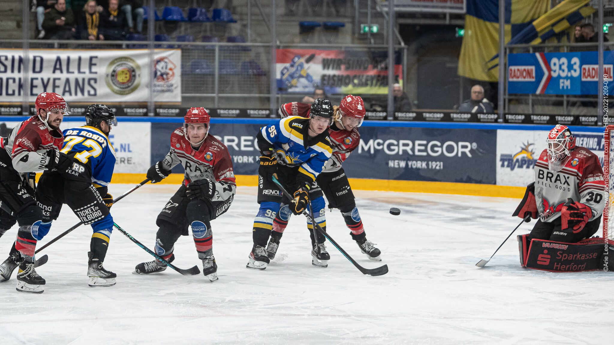 Tilburg Trappers vs. Heforder EV (7-4)