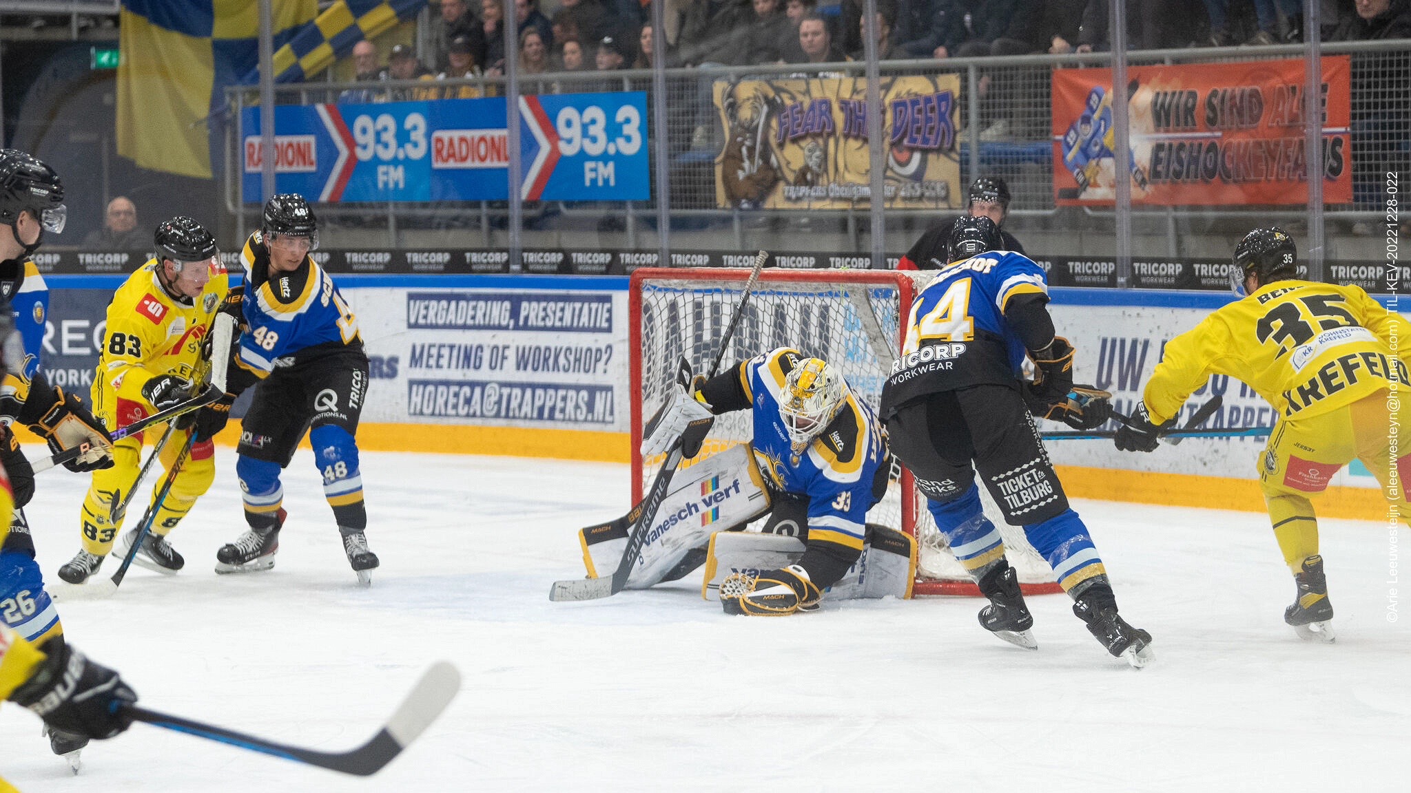 Tilburg Trappers vs. Krefelder EV ‘81 (5-0)