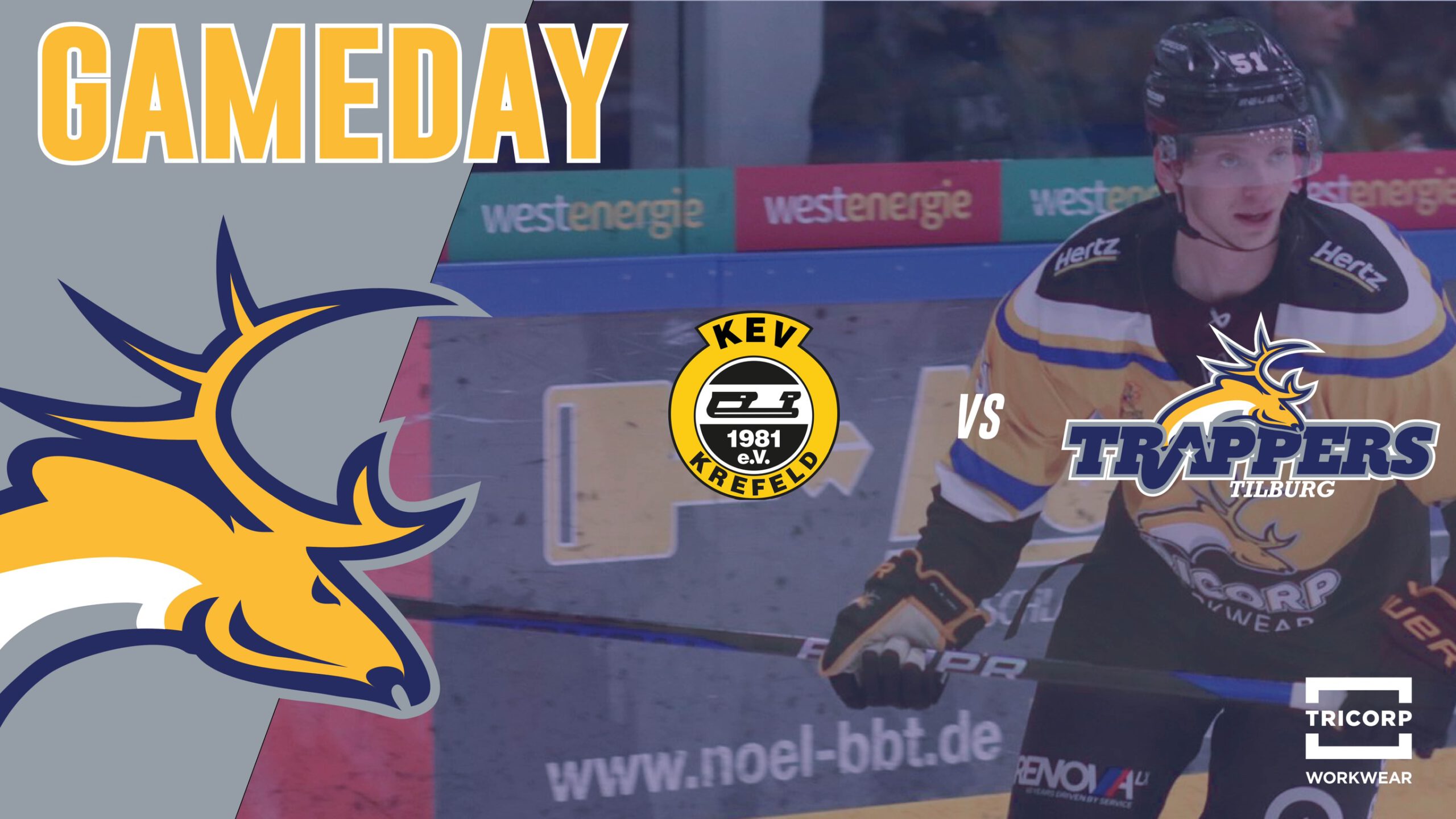 GAMEDAY:  Krefelder EV vs. Tilburg Trappers