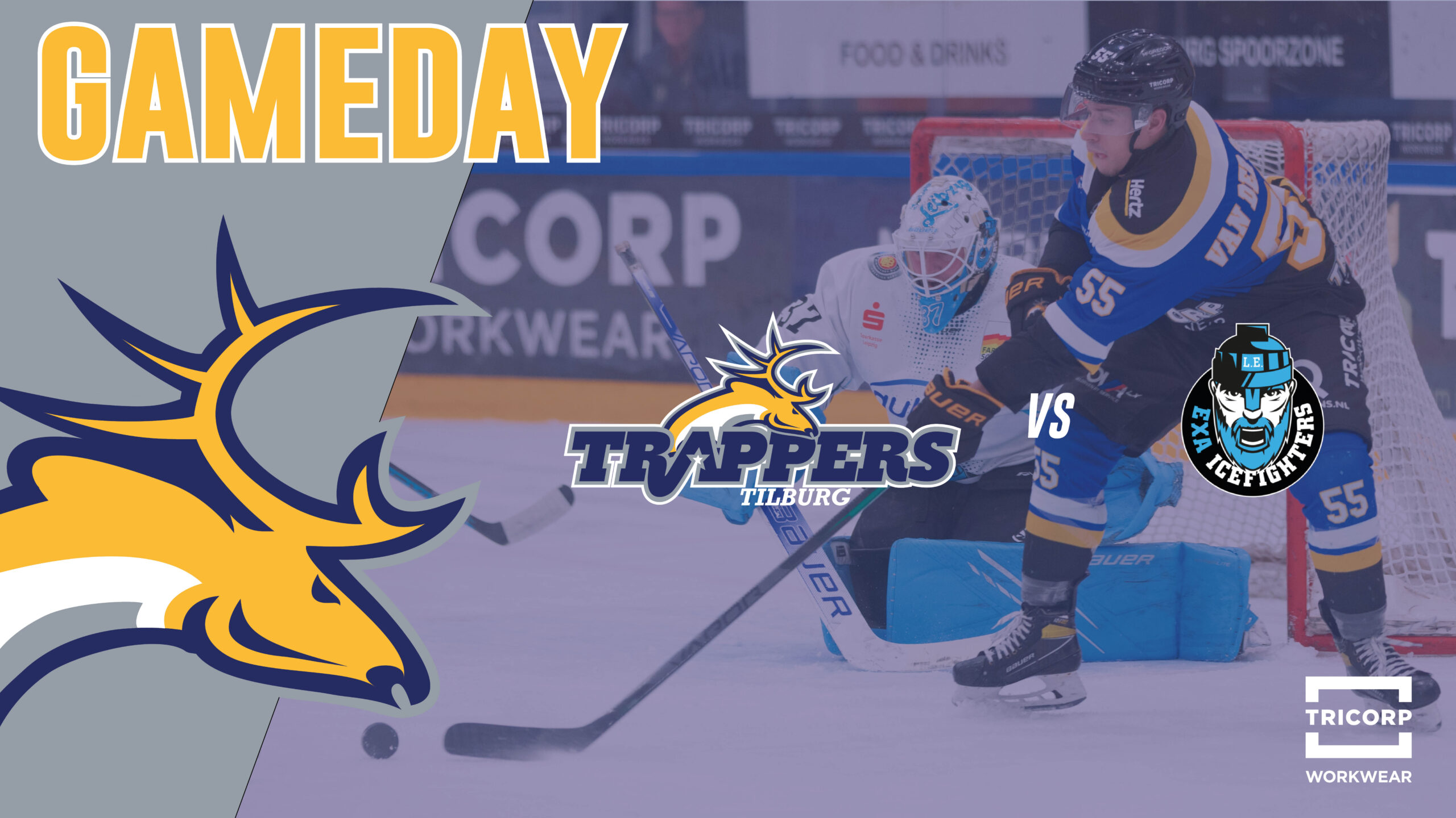 GAMEDAY: Tilburg Trappers vs. EXA Icefighters Leipzig