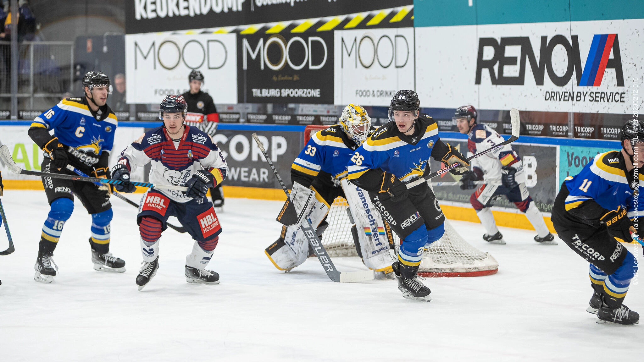 Tilburg Trappers vs. Hammer Eisbären (5-1)