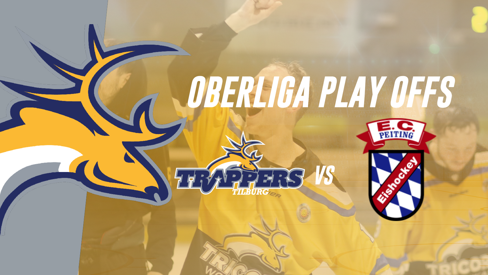 TRAPPERS TREFT PEITING IN EERSTE RONDE PLAY-OFFS