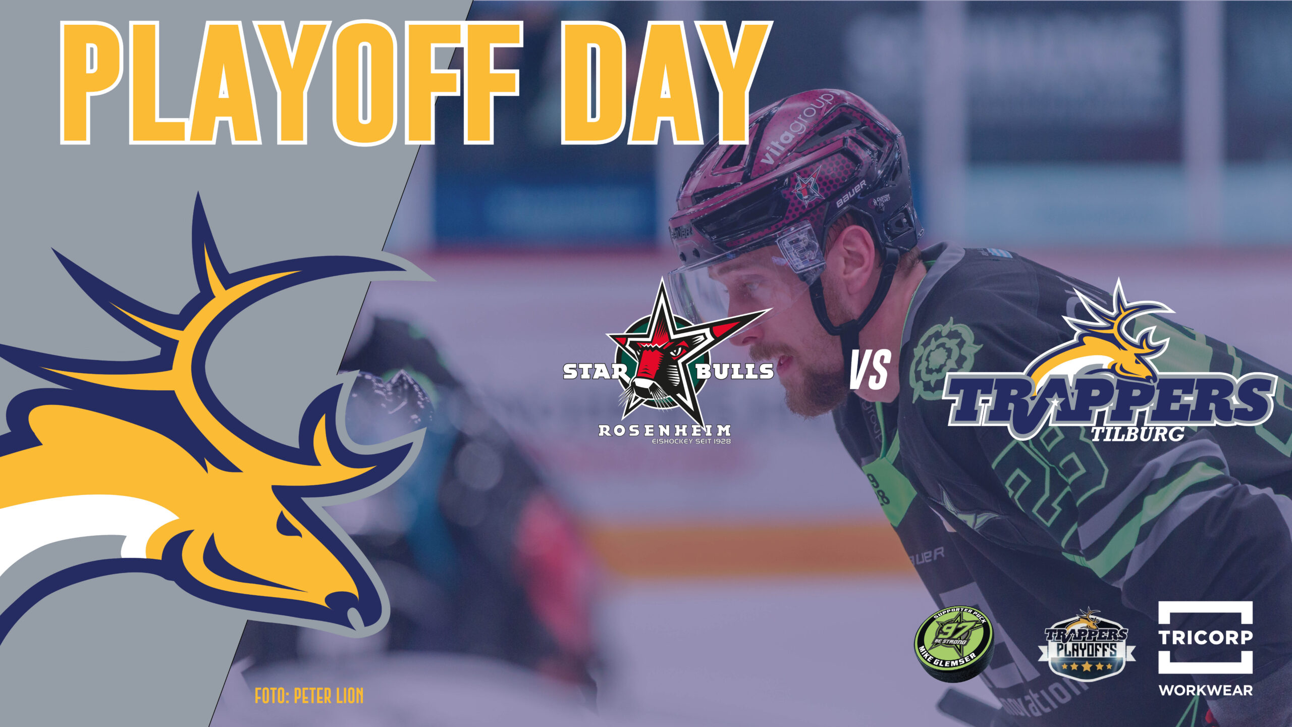 PLAYOFF DAY: STARBULLS ROSENHEIM vs. TILBURG TRAPPERS (GAME 1)