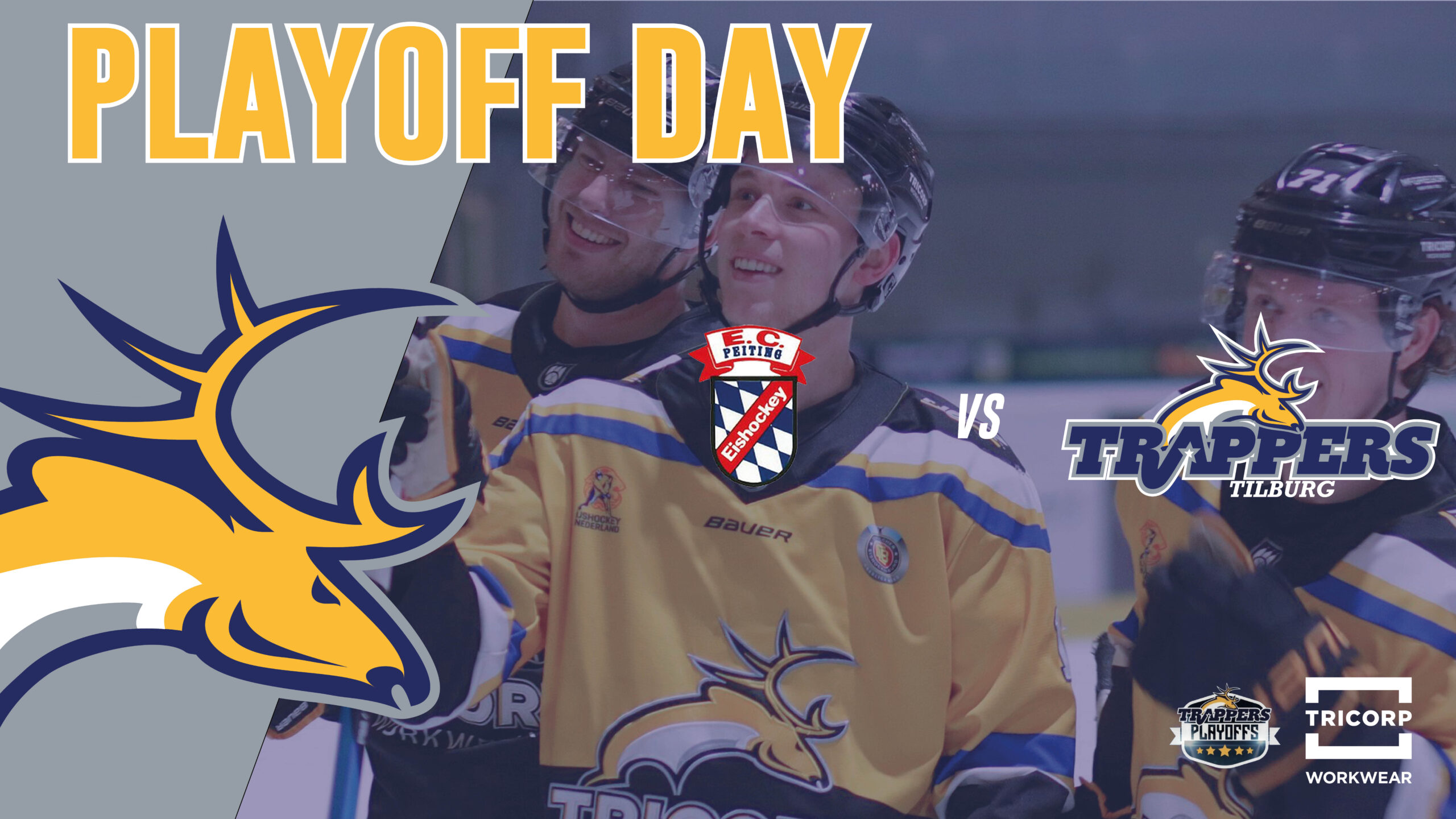 PLAYOFF DAY: EC Peiting vs. Tilburg Trappers (Game 2)