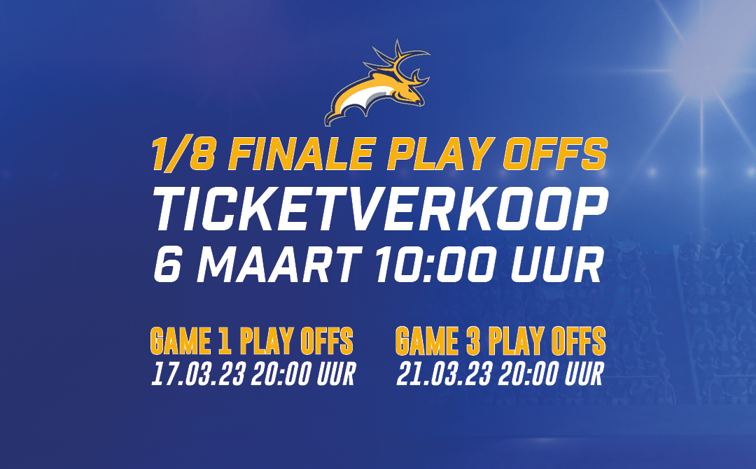 TICKETVERKOOP PLAY OFFS