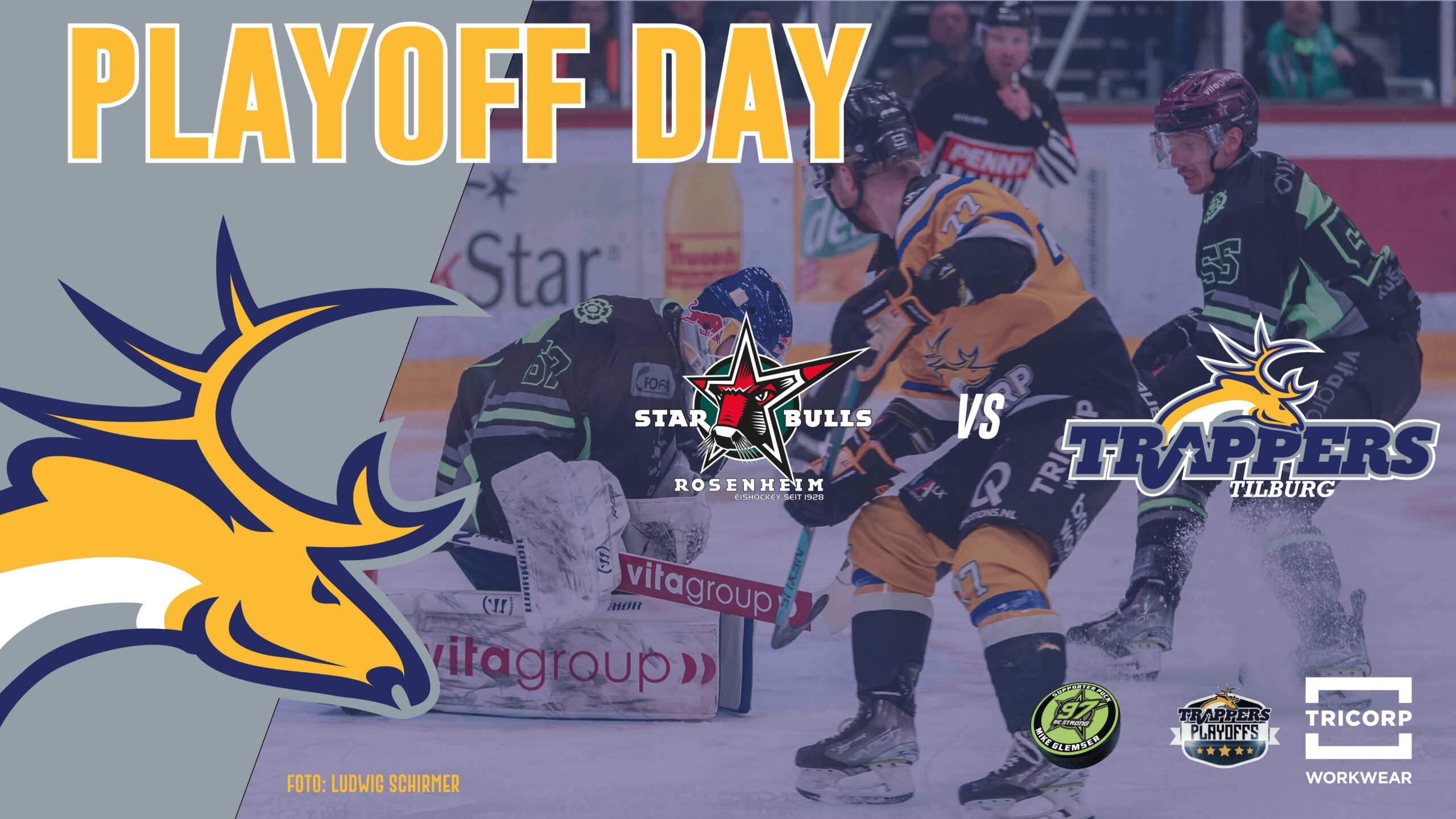 PLAYOFF DAY: Starbulls Rosenheim vs. Tilburg Trappers (GAME 3)