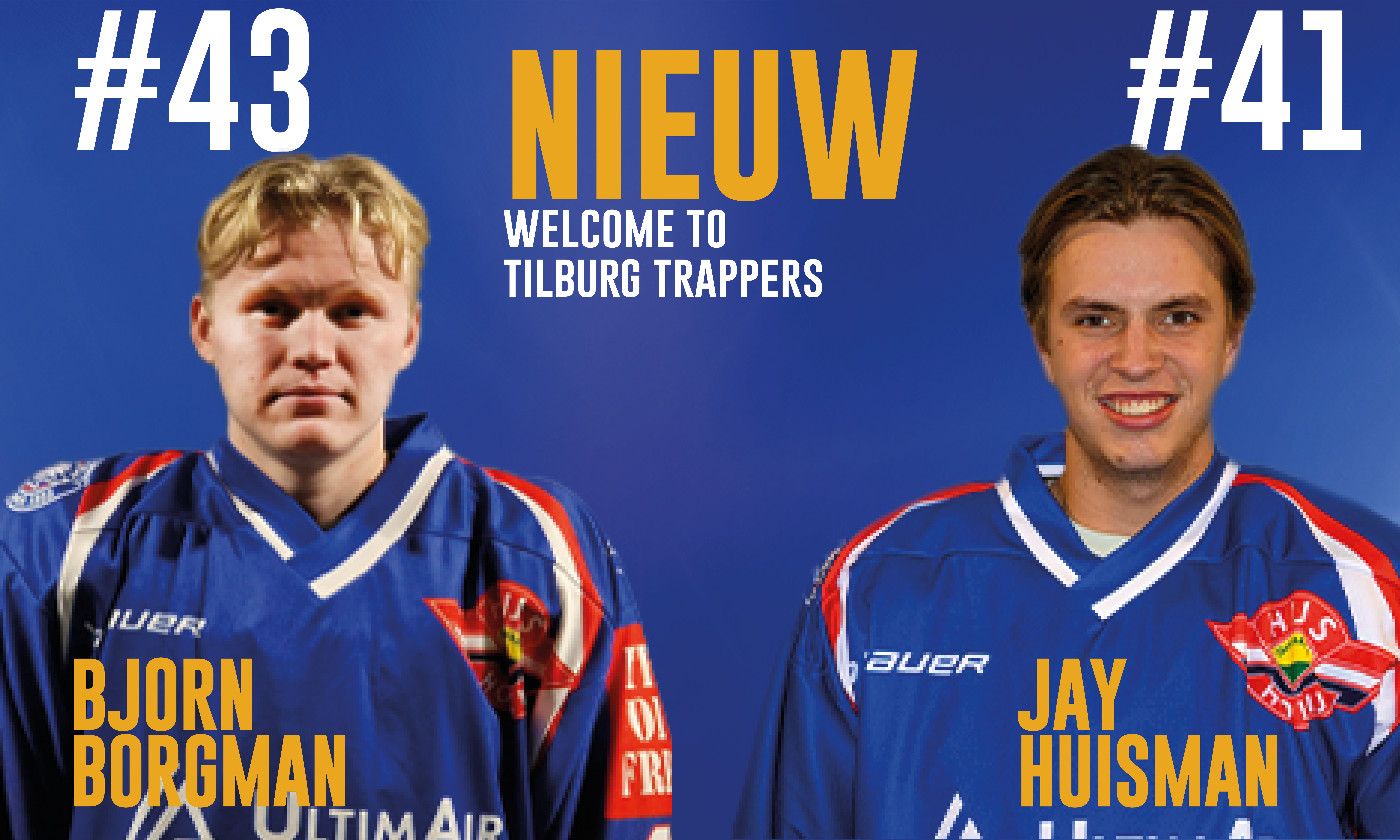 Trappers trekt 2 nieuwe spelers aan