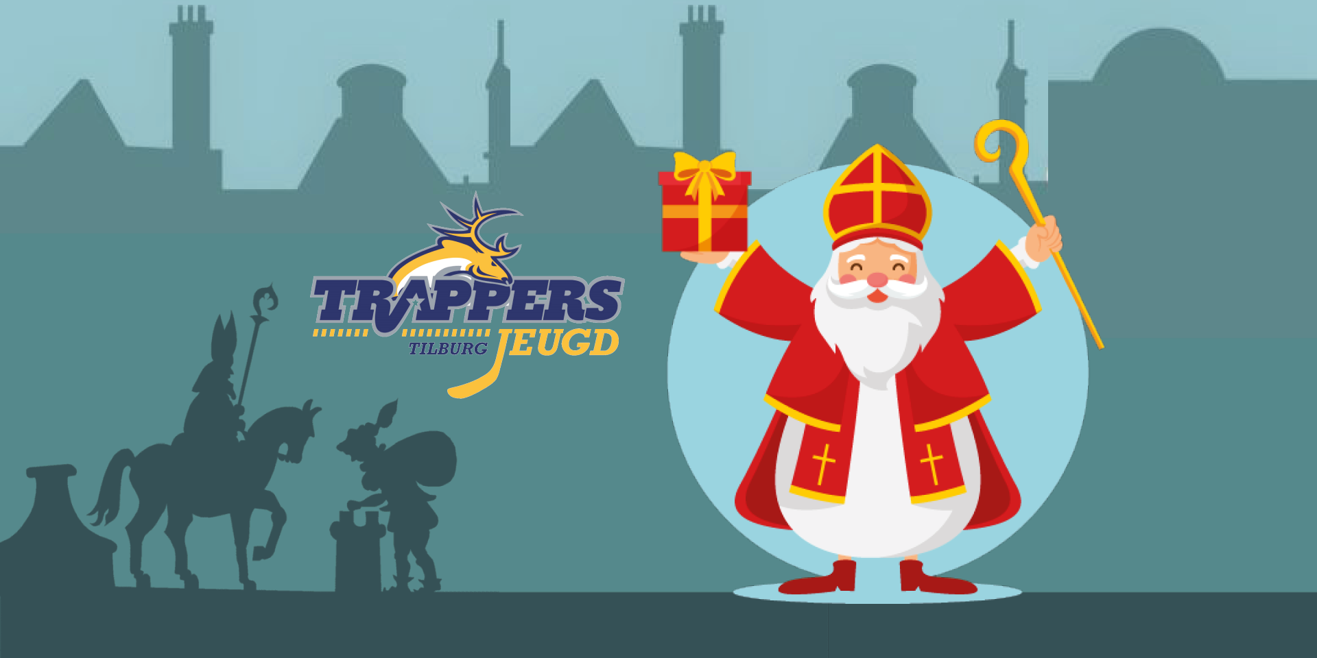 Sinterklaas bij Tilburg Trappers