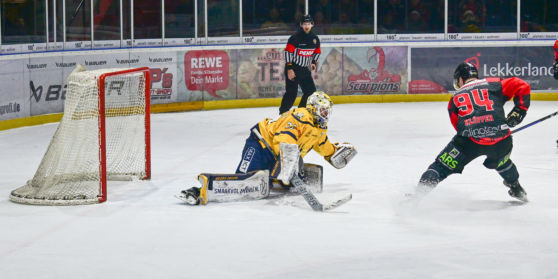 TILBURG TRAPPERS VERLIEST NA PENALTYSCHIETEN VAN ZIJN ANGSTGEGNER