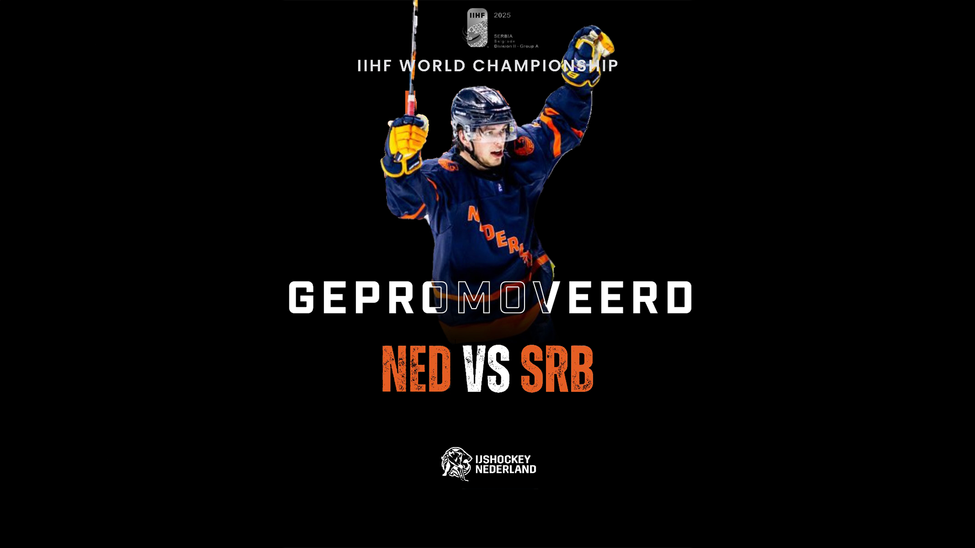 Nederland promoveert