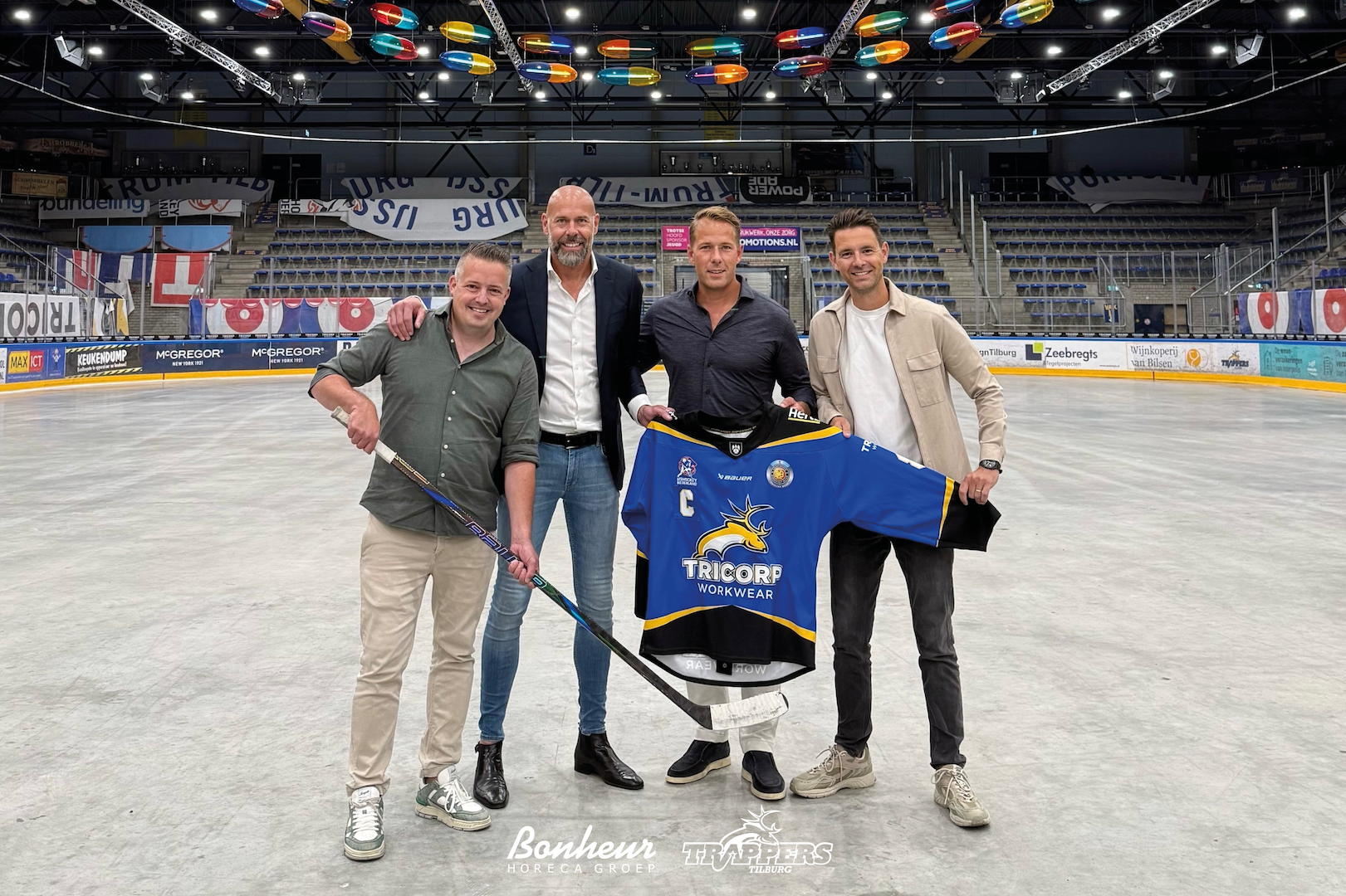 Bonheur Horeca Groep wordt de nieuwe hospitality partner van Tilburg Trappers