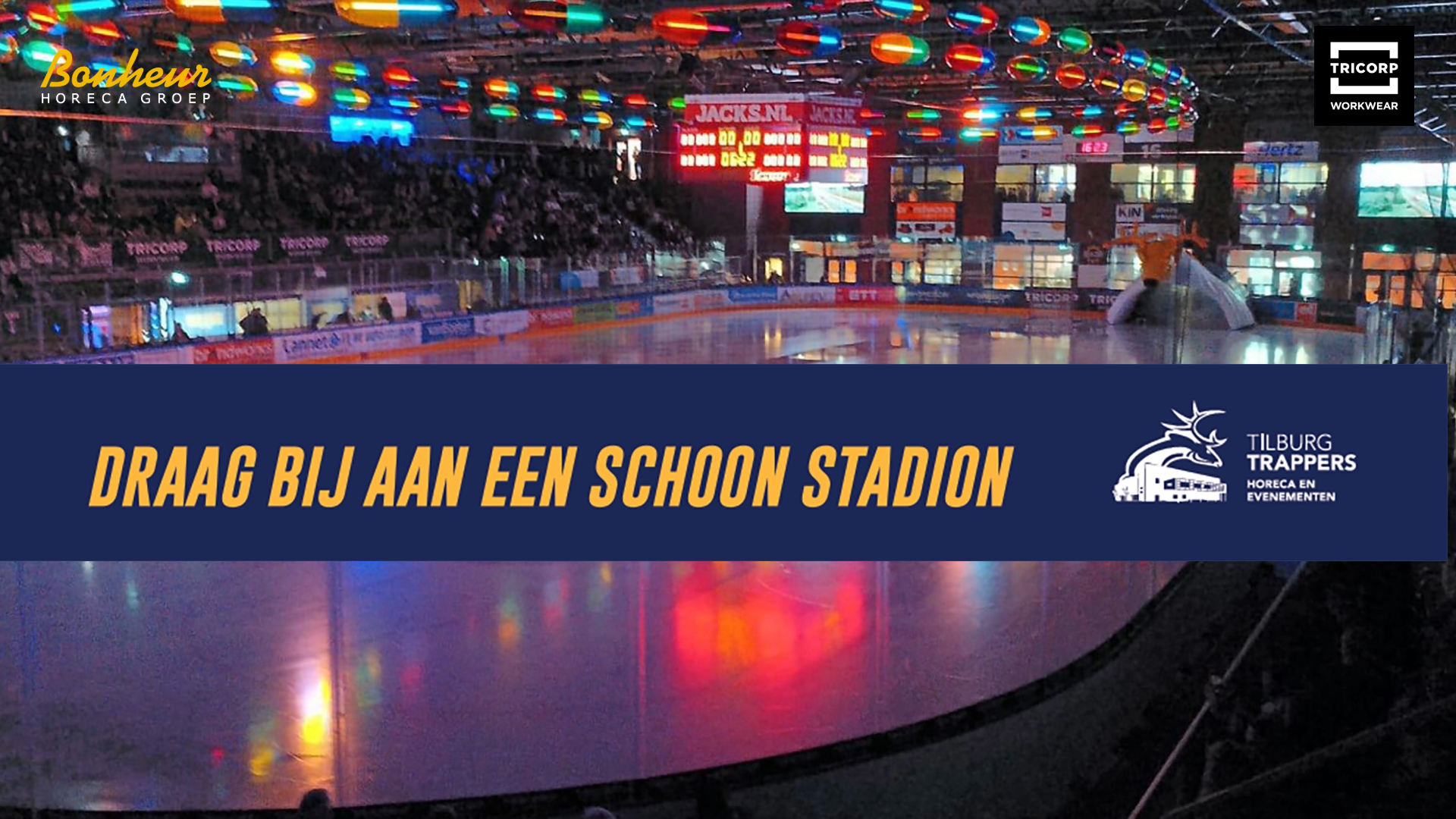 Draag bij aan een schoon IJssportcentrum Tilburg