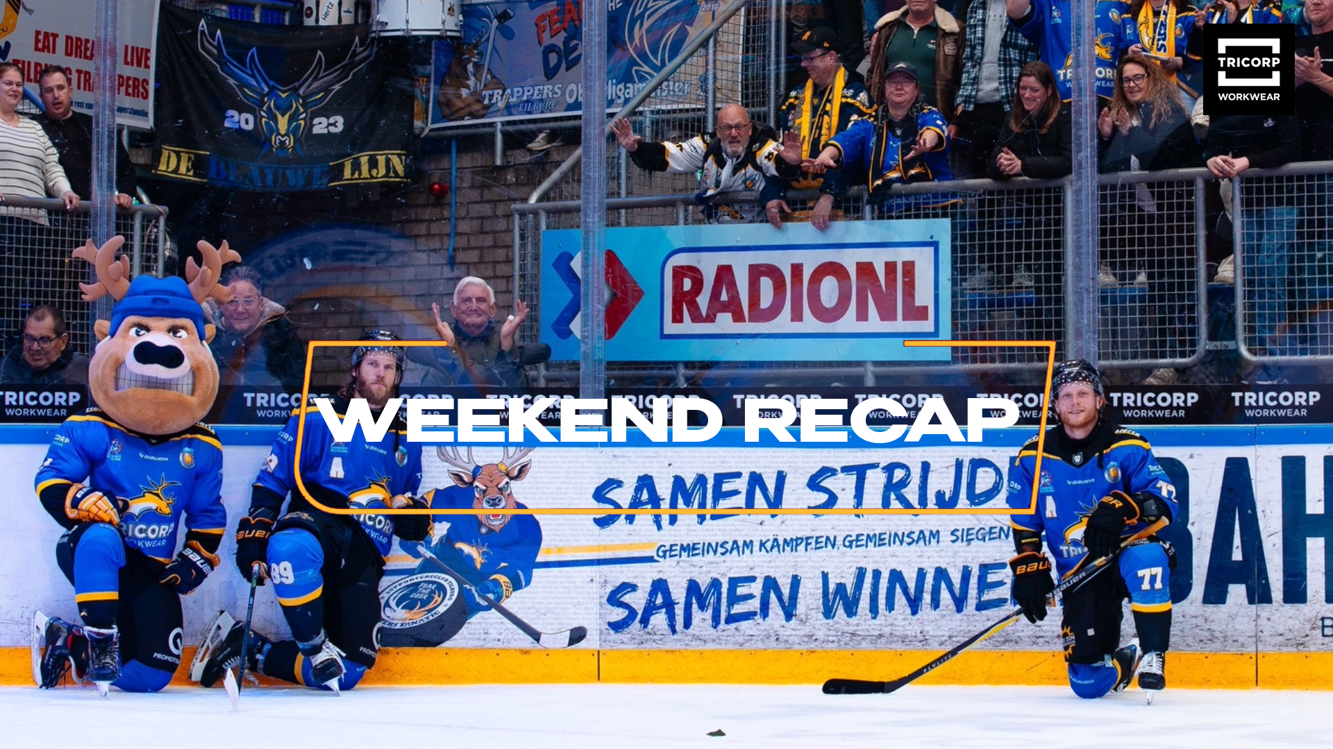 MET MONSTERZEGE IS LACH WEER TERUG BIJ TRAPPERS