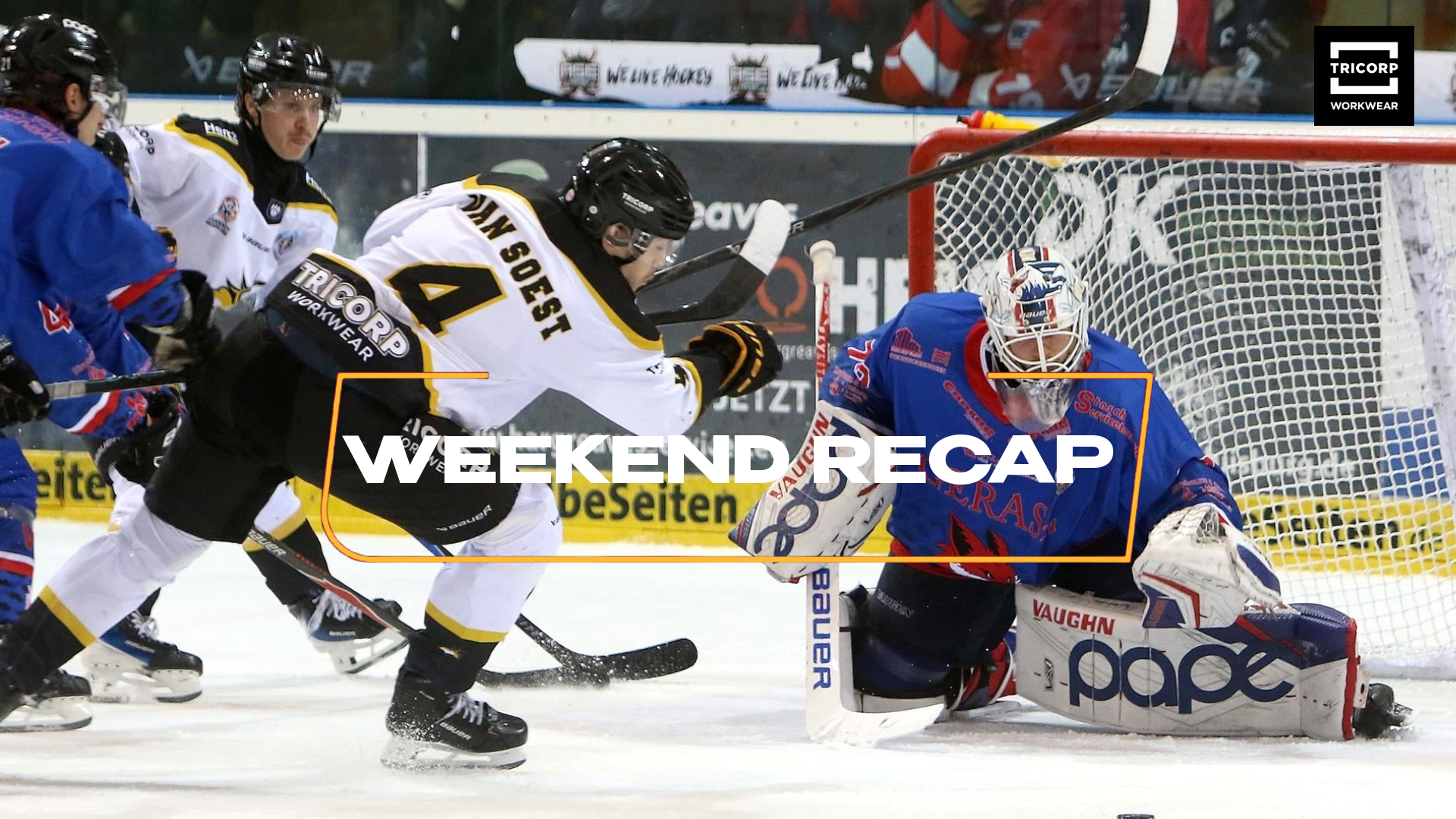 Trappers Schitteren tegen Icefighters, Struikelen tegen Füchse.