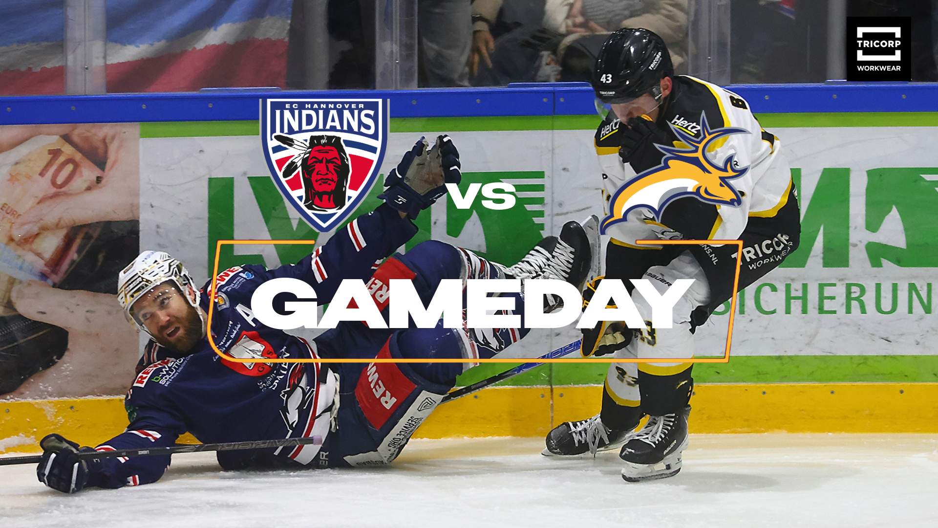 Krachtmeting tussen Trappers en Indians in Hannover