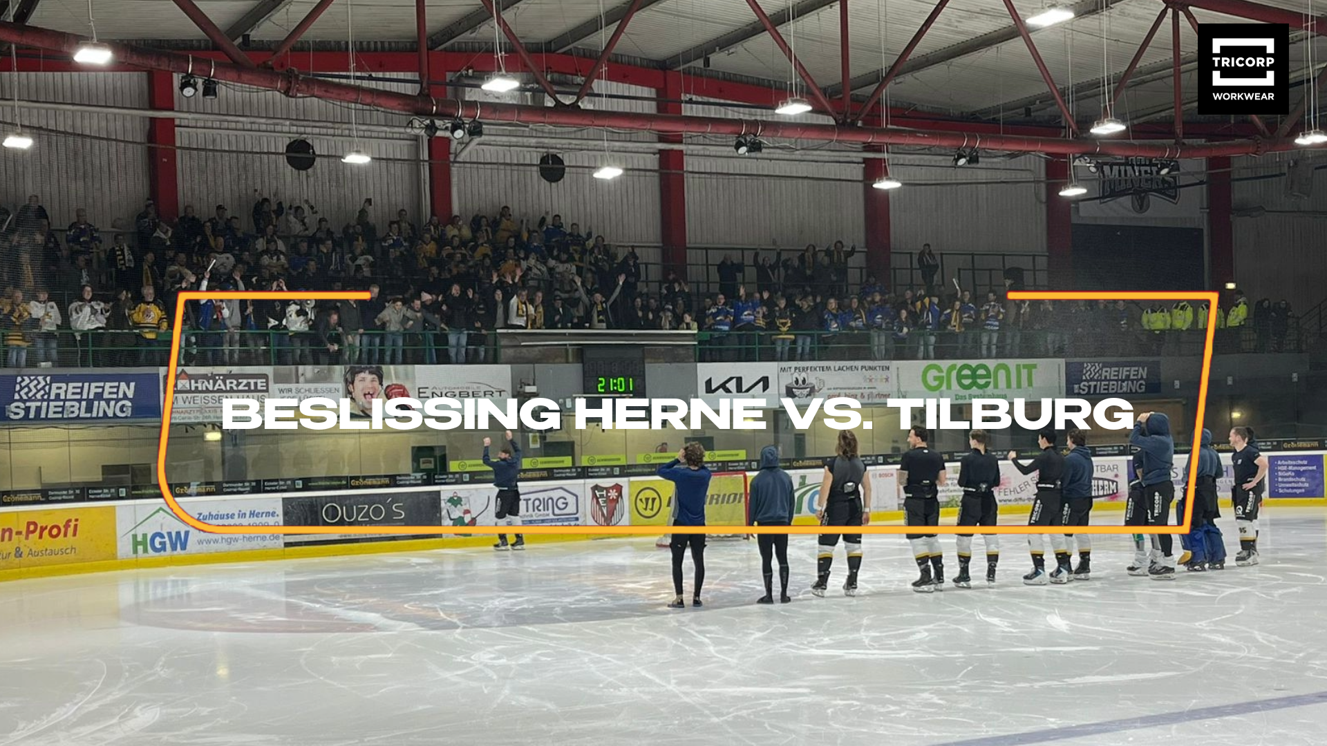 Oberliga-wedstrijd Herne EV – Tilburg Trappers reglementair beslist