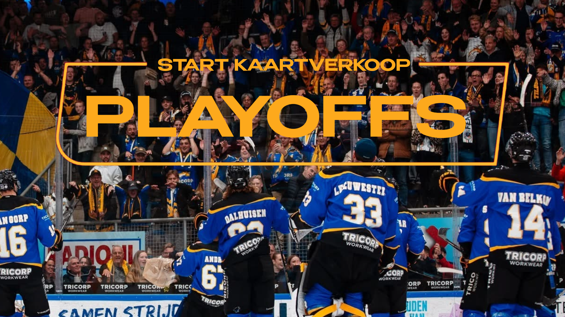 Kaartverkoop 8ste finale play-offs van start