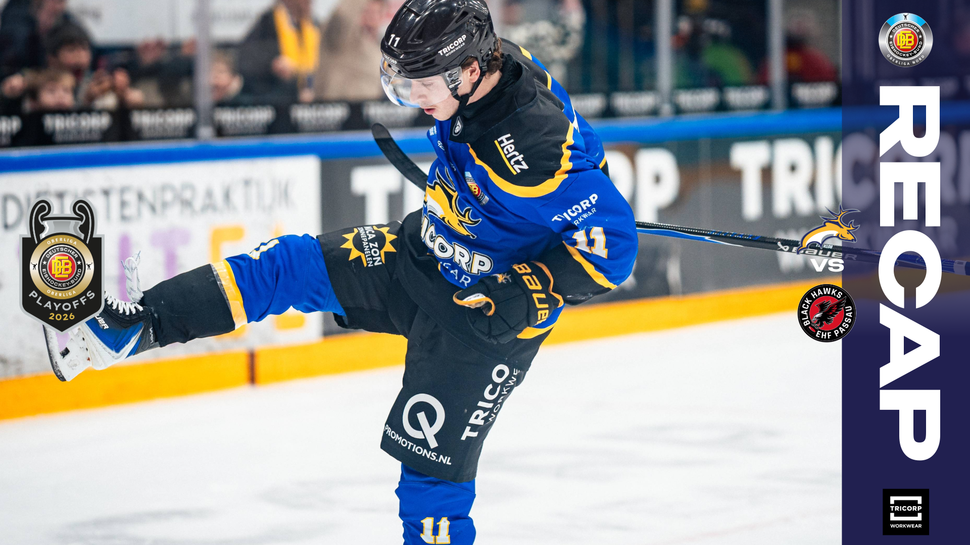 TRAPPERS TOONT SPIERBALLEN BIJ START PLAY-OFFS: 6-3 WINST