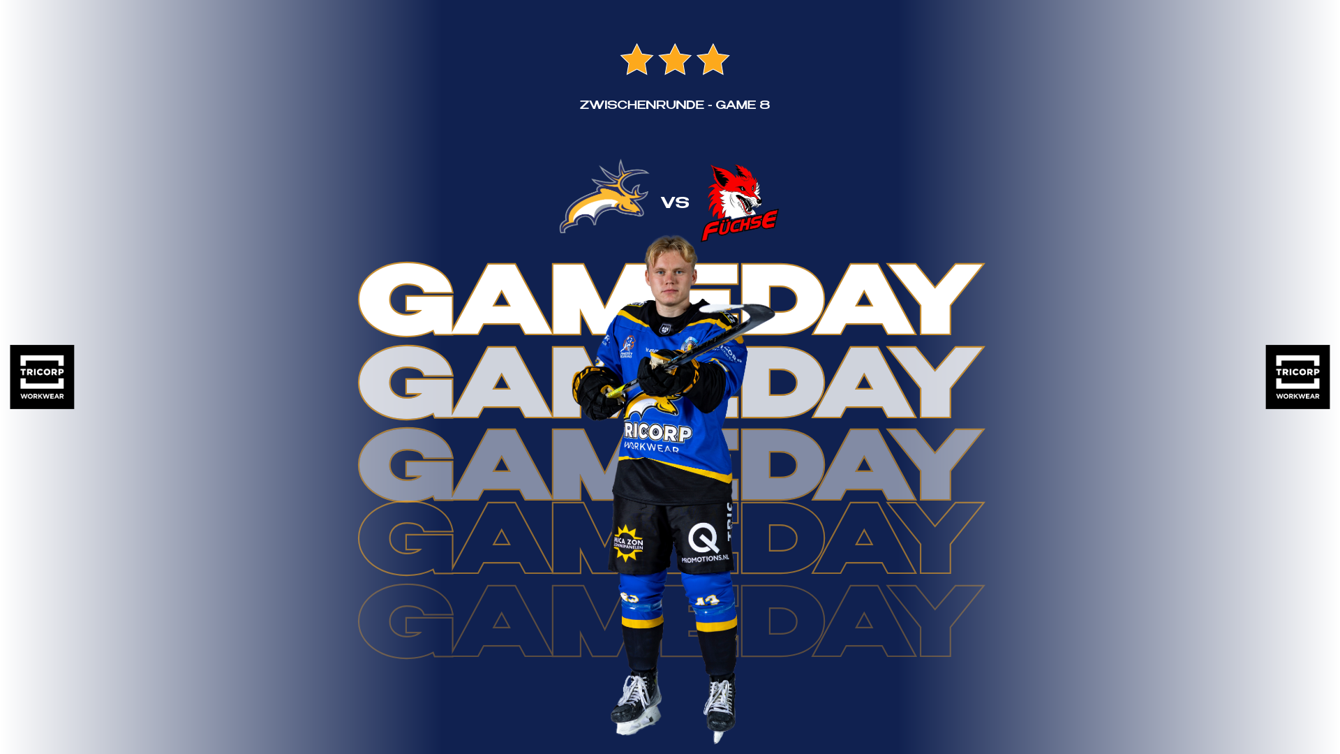 Laatste wedstrijd voor de play-offs tegen krijgszuchtig Füchse Duisburg