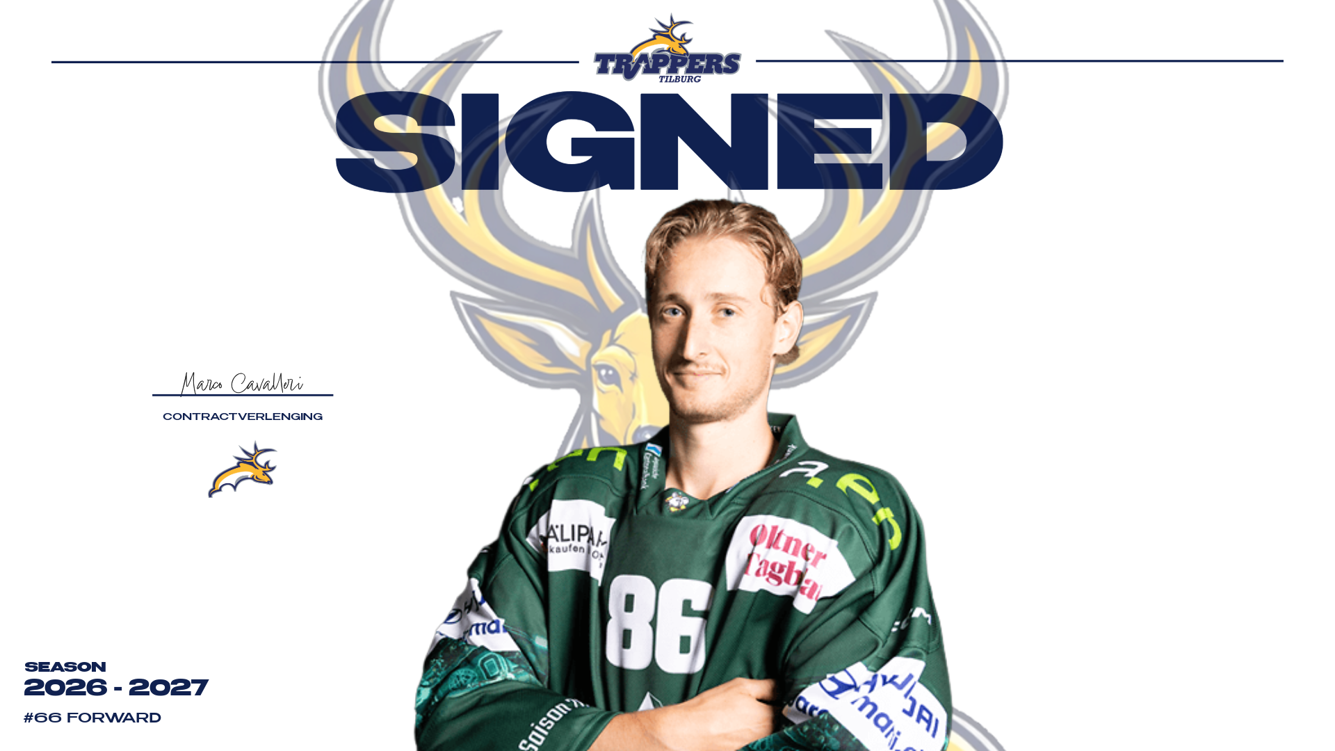 TRAPPERS PLUKKEN MARCO CAVALLERI WEG UIT OLTEN